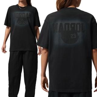 【NIKE 耐吉】As W J Ss Os Gfx Tee BlackCat 短袖 女款 黑色 寬鬆 印花 IW7672-010