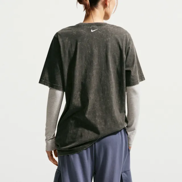 【NIKE 耐吉】As W Nsw Retro Flair Tee 短袖 女款 紫色 水洗 印花 T恤 IW1198-060