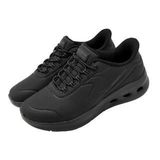 【SKECHERS】工作鞋 Arc Waves 2.0 SR Slip-Ins 寬楦 女鞋 黑 108336WBLK