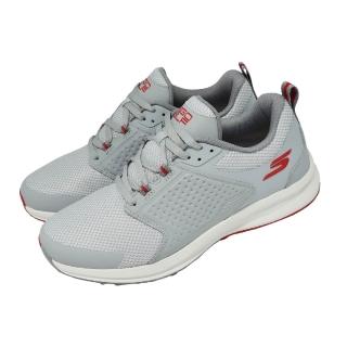 【SKECHERS】高爾夫球鞋 Quest 寬楦 男鞋 灰 防潑水 支撐 輕量 214155WGRY