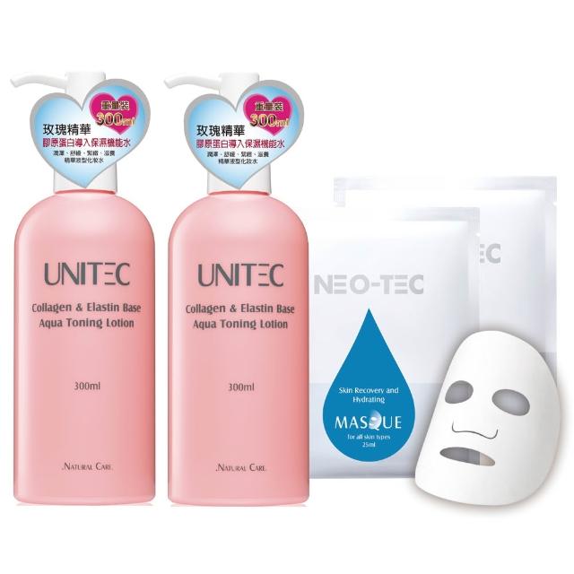 【UNITEC 彤妍】膠原蛋白保濕機能水300ml（重量裝）(買一送一)