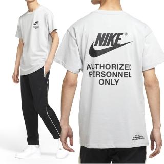 【NIKE 耐吉】As M Nsw Authrzd Personnel Te 短袖 男款 灰色 Logo DM6428-077