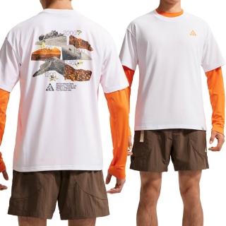 【NIKE 耐吉】As M Acg Df Tee Lse 短袖 男款 白色 印花 T恤 運動 休閒 IW1191-100