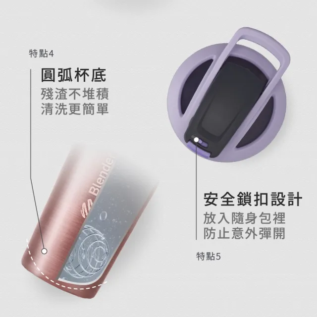 【Blender Bottle】Sleek不鏽鋼｜限量款 保溫保冰杯740ml(BlenderBottle/Strada/保溫杯/運動水壺/冰壩杯)