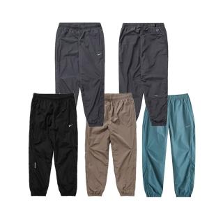 【NIKE 耐吉】Nocta x Nike Nylon Track Pants 機能防風運動長褲 深灰/黑/藏青/卡其 FN7668