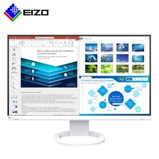 【EIZO】FlexScan EV2720S 白色 27型 IPS 2560x1440 16:9 商用螢幕(Type-C/可旋轉/子母畫面)