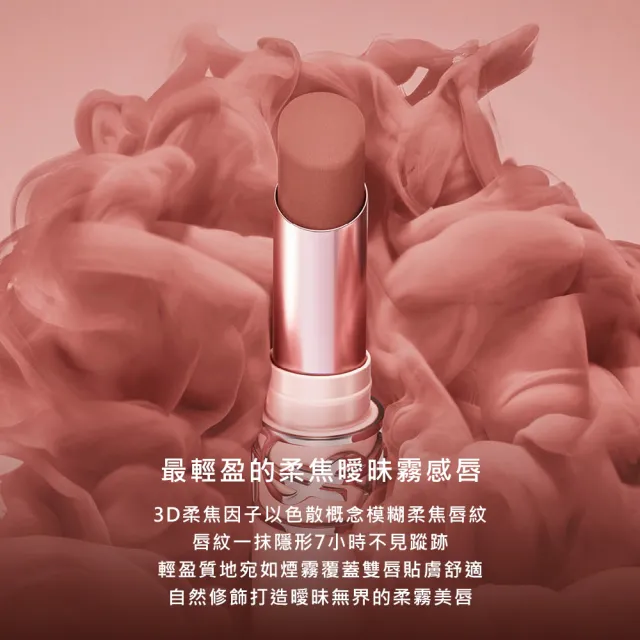 【YSL】官方直營 情挑裸吻煙霧唇膏(任選1款/新品上市)
