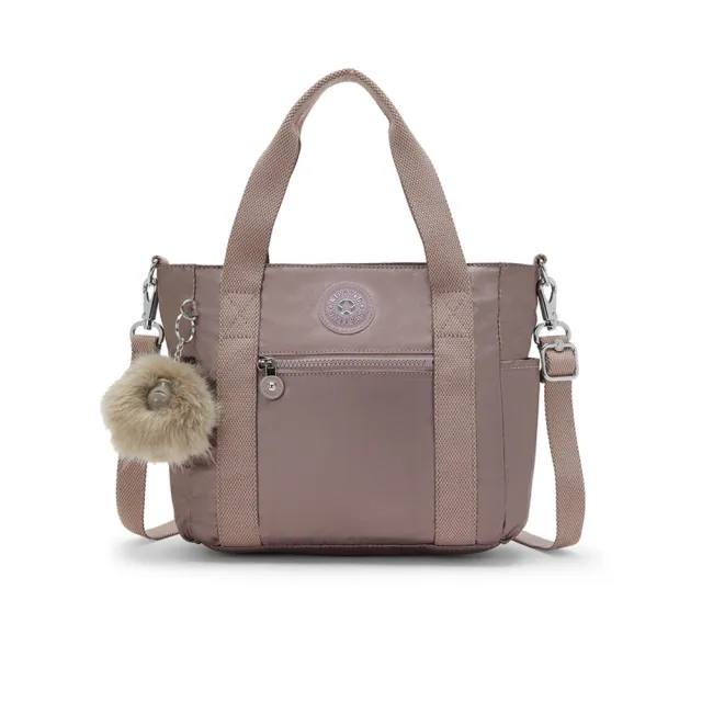 【KIPLING】金屬摩卡手提斜背兩用側肩包-JAYLA S 女包