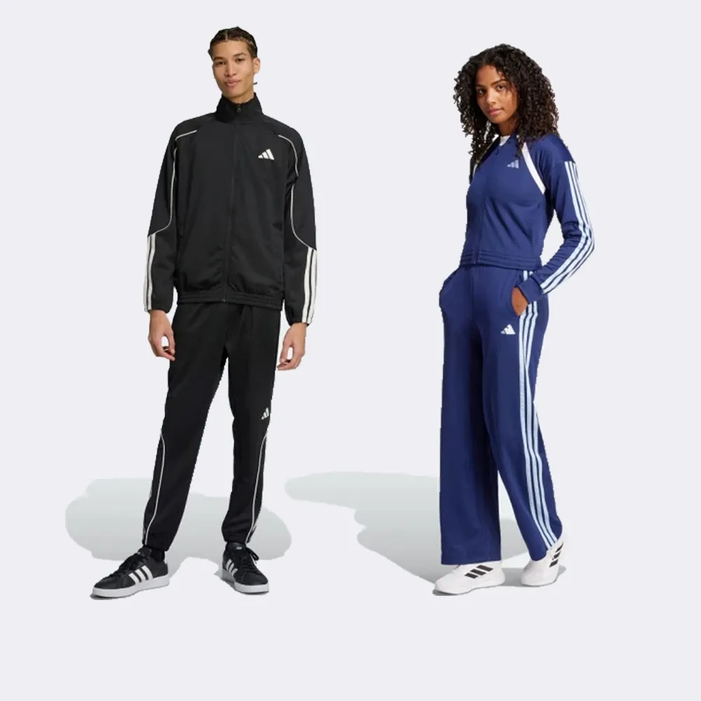 【adidas 愛迪達】LOGO 運動套裝 男/女款 多款任選(多款任選)