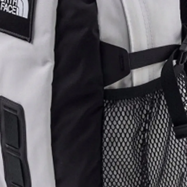 【The North Face】北臉 小後背包 運動包 書包 旅行小包 防潑水 HOT SHOT MINI 白灰 NF0A8GJJLA9