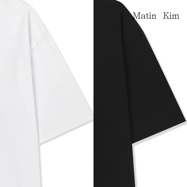 【MATIN KIM】官方旗艦 JENO同款男款圓標LOGO上衣(多款任選)