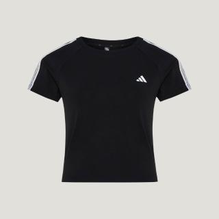 【adidas 愛迪達】短袖上衣 女 訓練 慢跑 亞規 FAV 3S TEE 1 黑 KZ1525(S3442)