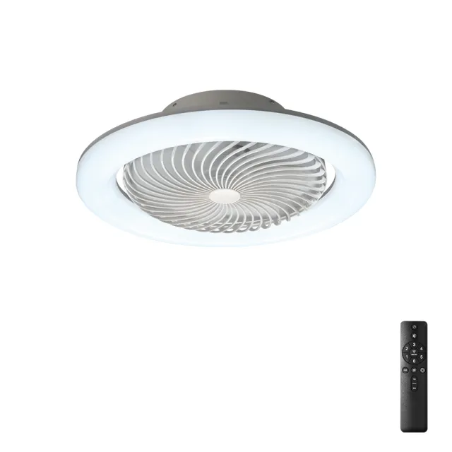 【Everlight 億光】40W 360度 循環風扇 LED 調色遙控吸頂燈