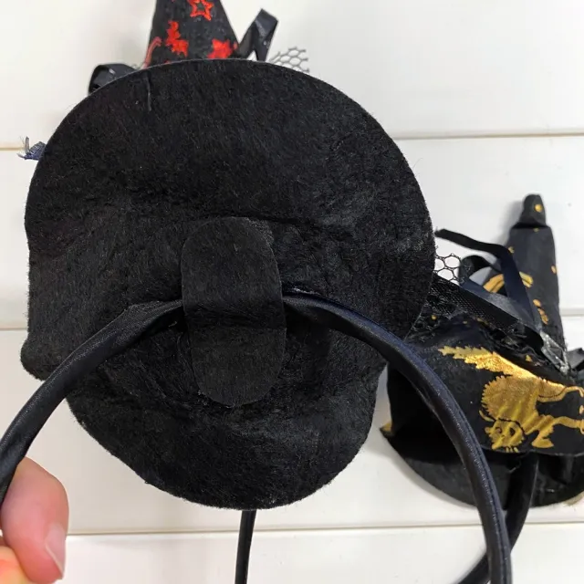 【橘魔法】萬聖節造型髮箍 女巫帽 小惡魔 蜘蛛網 髮飾 髮圈 飾品 角色扮演 道具 裝扮 大人 男童 女童 兒童