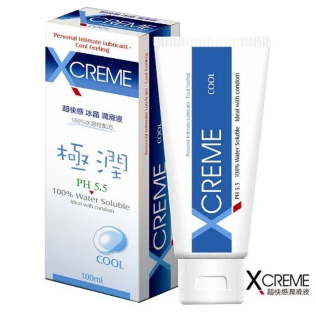 【X-creme 超快感】★保濕/冰晶/蜜露/水感/蘆薈/薰衣草/蔓越莓/玫瑰潤滑液1入(100ml 8款任選)