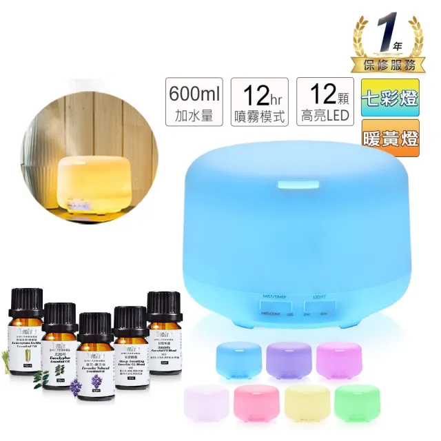 【ANDZEN】安得仁 超音波水氧機AZ-2600(買就送澳洲精油x5瓶/薰香機/加濕器/香氛機/擴香機/負離子)