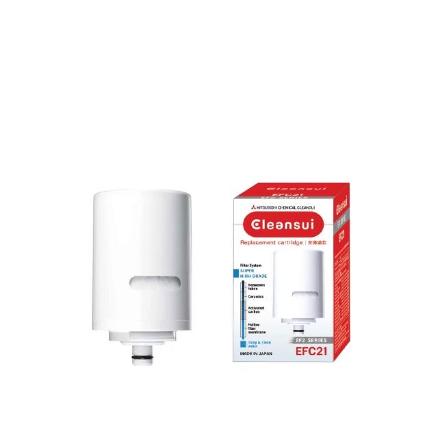 【Cleansui 可菱水】日本製-官方直營龍頭式濾水器濾芯1顆(型號：EFC21)