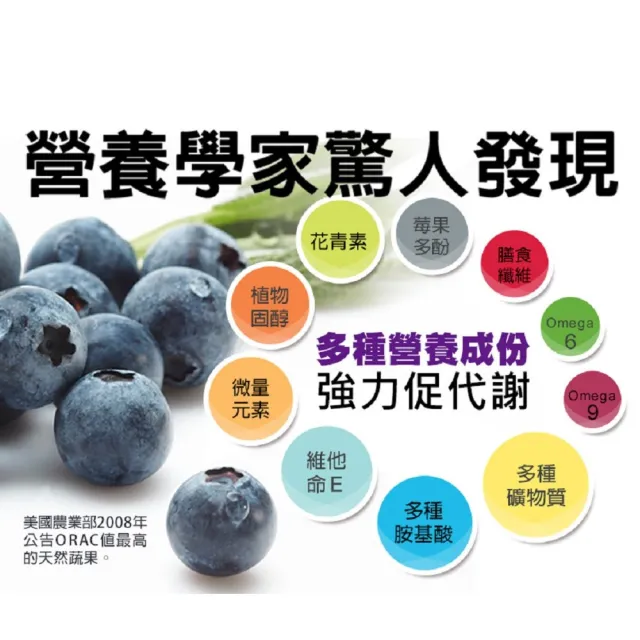 即期品【草本之家】豐采巴西莓6入組60粒/入(巴西紫莓)