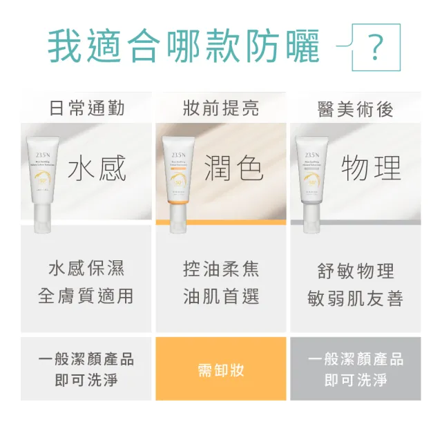 【23.5N】米粹舒緩潤色防曬乳40mL(SPF50+/提亮氣色/清爽控油)