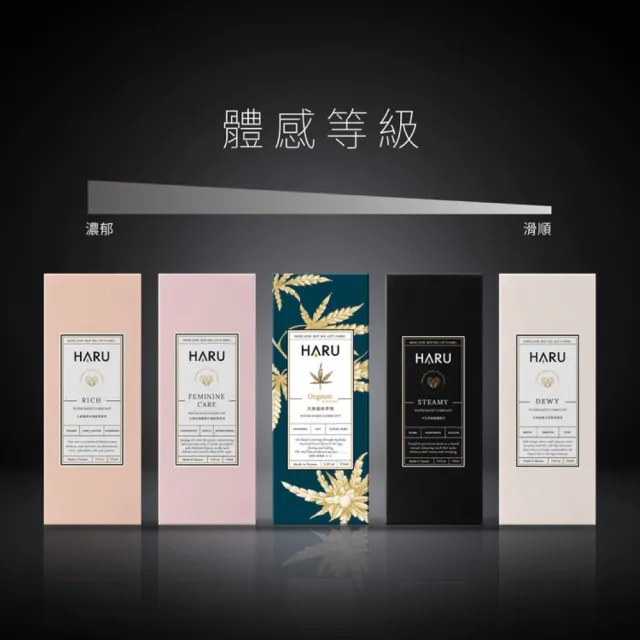 【HARU 含春】大麻情慾香氛熱感潤滑液1入(155ml)