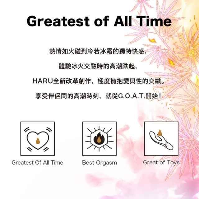 【Haru含春】大麻G.O.A.T.冰火高潮液1入(30ml 陰蒂高潮)