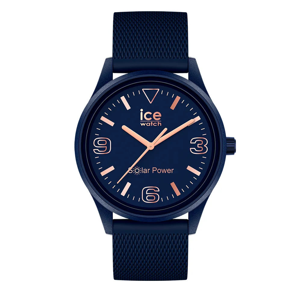 ICE WATCH Solar power系列 020606 光動能 太陽能 MIYOTA 機芯 男士 矽膠 腕錶 休閒藍 - momo購物網 ...