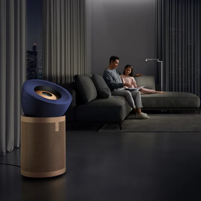 【dyson 戴森】BP04 Purifier Big+Quiet Formaldehyde 強效極靜甲醛偵測空氣清淨機(普魯士藍及金色) 超值組