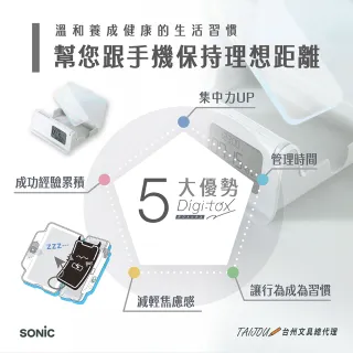 【SONIC】DG-2618 數位排毒定時手機盒 手機上鎖盒子