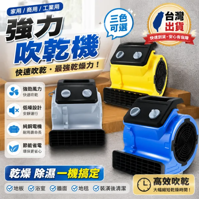 【AMITOF】吹地機 300W強風 三擋風速可定時 多角度吹風 地面風乾 通風除濕 強力吹風機 地板風幹