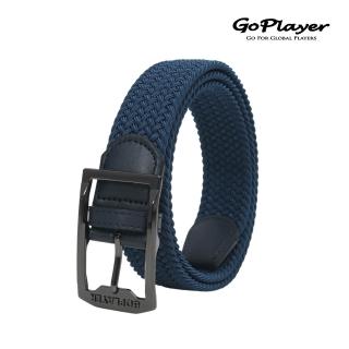 【GoPlayer】男高爾夫編織皮帶 (彈性皮帶 鬆緊皮帶 休閒皮帶)