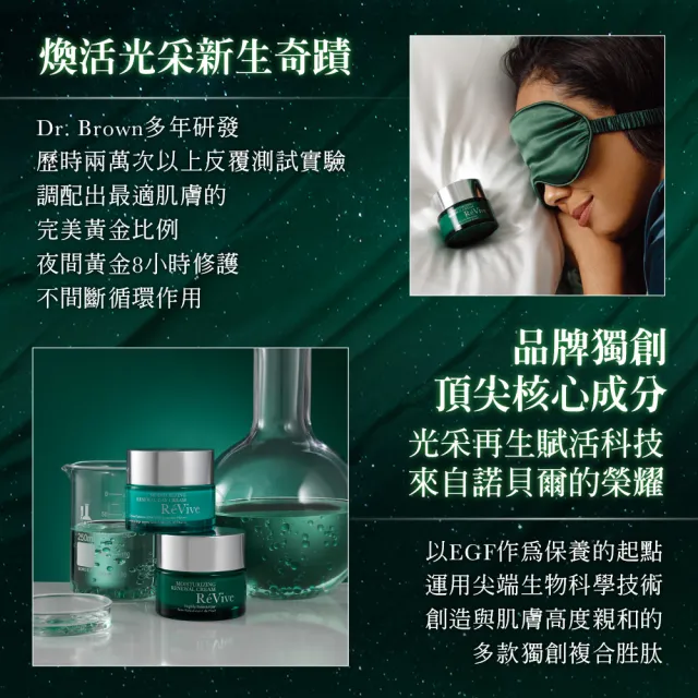 【ReVive】官方直營 光采再生活膚霜15ml(胜肽/乳霜/再生霜)