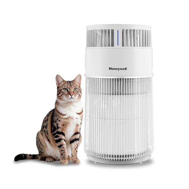 【Honeywell】貓咪UVC殺菌抗敏空氣清淨機 HPA360WTW(適用8-17坪｜喵淨機)