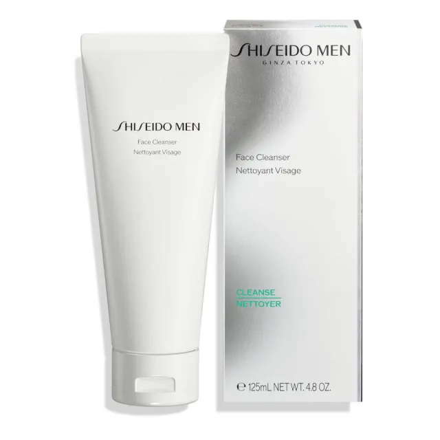 【SHISEIDO 資生堂國際櫃】男人極致極淨保濕潔膚乳125mL(情人節禮物/父親節禮物/洗面乳/潔面皂/男性保養)