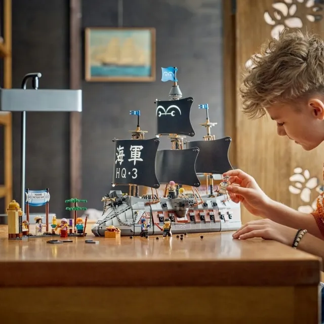 【LEGO 樂高】航海王系列 75646 卡普的海軍戰艦(航海王 居家擺設 禮物 玩具)