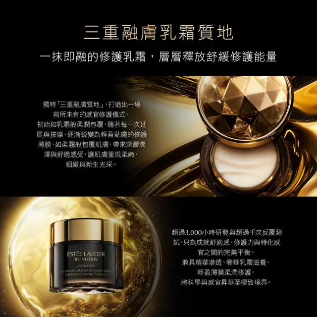 【Estee Lauder 雅詩蘭黛】全新上市 白金級黑鑽松露修護新生霜 30ml