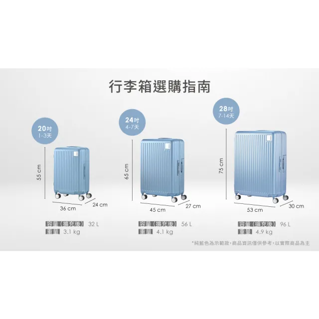 【AMERICAN TOURISTER 美國旅行者】24吋 LOCKATION 一點式扣鎖輕量注塑框箱PC煞車輪行李箱(多色可選)