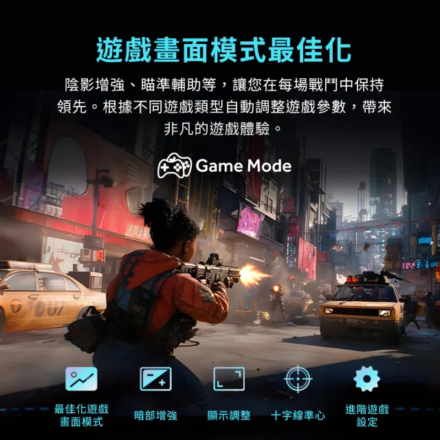 【Haier 海爾】家電快配★55型 4K AI DLG-120Hz Google TV 護眼遊戲顯示器 (H55K85GUX)