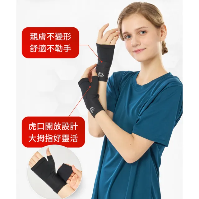 【PP 石墨烯】石墨烯粒線能量修復護腕1入(護手腕 媽媽手 滑鼠手)