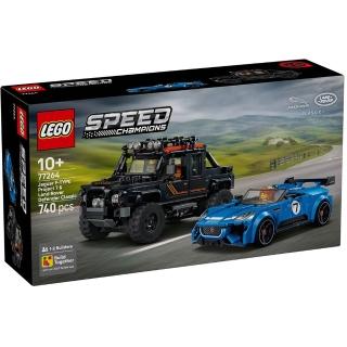 【LEGO 樂高】77264 極速賽車系列 - Jaguar Project 7 和 Land Rover Defender