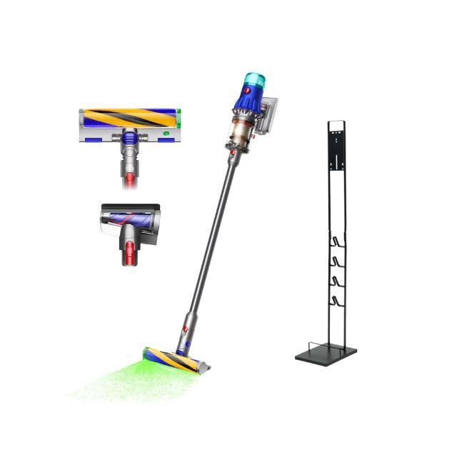 【dyson 戴森】V12 Detect Slim Fluffy SV46 強勁輕量智慧無線吸塵器 光學偵測(升級HEPA過濾)