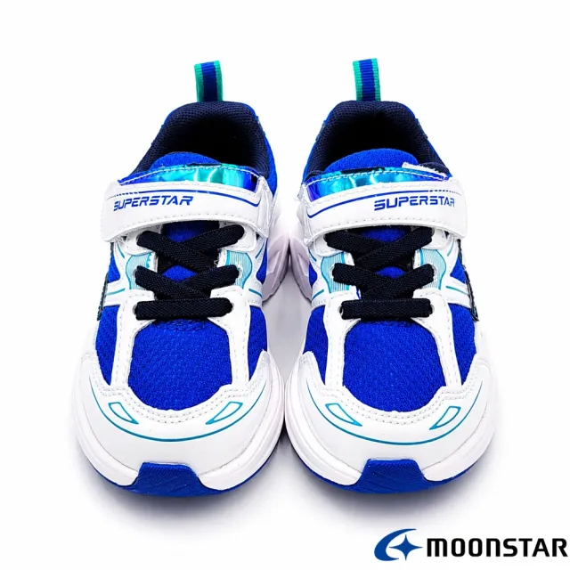 【MOONSTAR 月星】2E輕量穩定競速運動鞋(SSK12691銀/SSK12695藍)