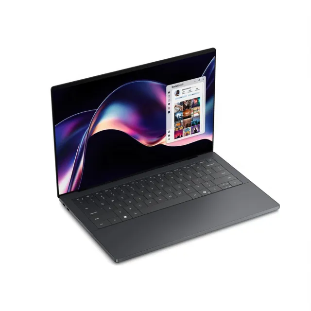 【DELL 戴爾】14吋Ultra X9 OLED輕薄Copilot+觸控筆電(XPS/DA14260-R1988BTTW/UX9-388H/32G/2TB/W11P/灰