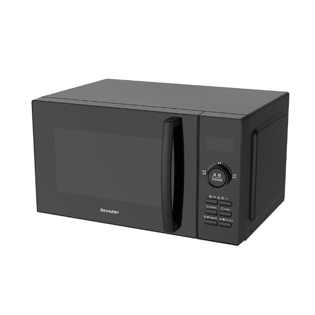 【SHARP 夏普】25L平板式美型微波爐(R-TF25SS-B)
