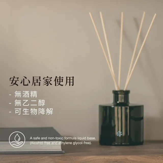 【VANA】瑞典純淨擴香瓶200ML – 樺樹禮讚｜柑橘森林調｜無酒精安心使用｜北歐清新香氛｜瑞典直送