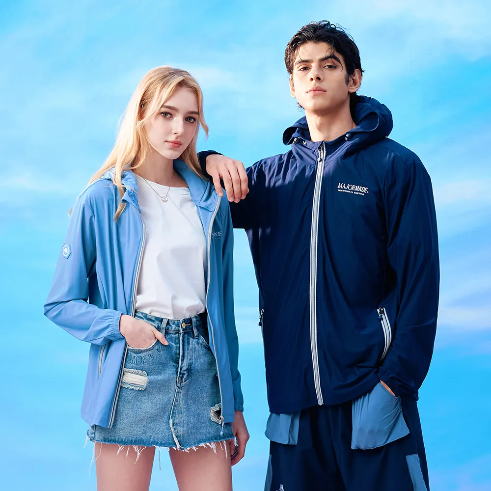 【MAJOR MADE】四代瞬涼登峰衣(素色充氣頸枕款/防曬外套/機能外套/涼感外套/吸濕排汗/薄外套)