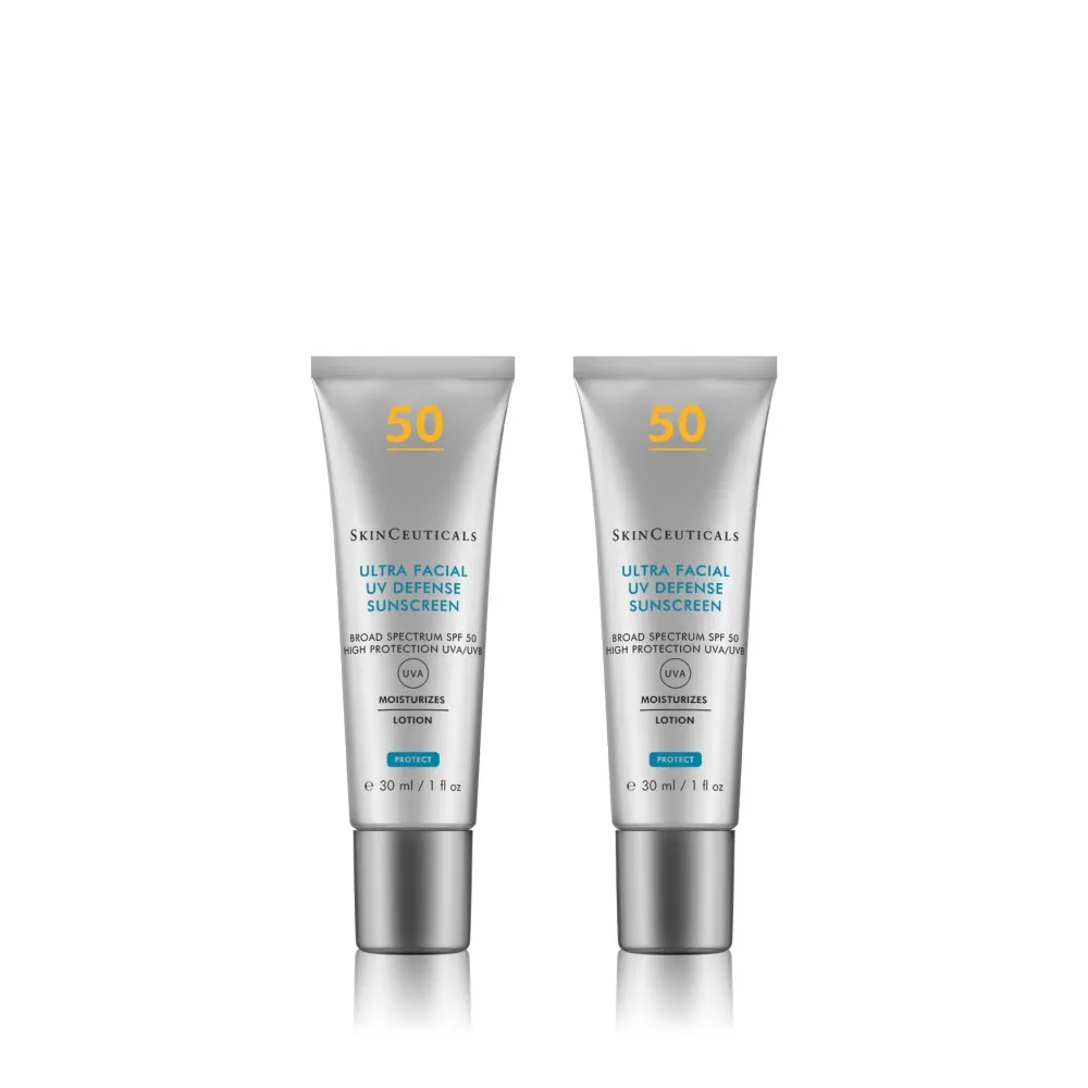 【Skin Ceuticals 修麗可】小銀傘防曬★極致保濕防曬隔離乳SPF50 PA++++ 30ml雙入組