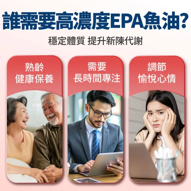 【達摩本草】高濃度EPA 專利深海魚油6入120顆/盒(專科醫生推薦、特金獎肯定)