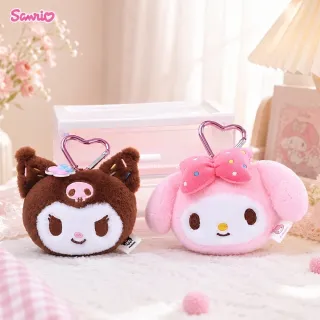 【SANRIO 三麗鷗】正版授權夏日冰淇淋系列美樂蒂大耳狗酷洛米帕恰狗布丁狗玩偶包包吊飾鑰匙