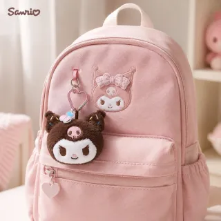 【SANRIO 三麗鷗】正版授權夏日冰淇淋系列美樂蒂大耳狗酷洛米帕恰狗布丁狗玩偶包包吊飾鑰匙