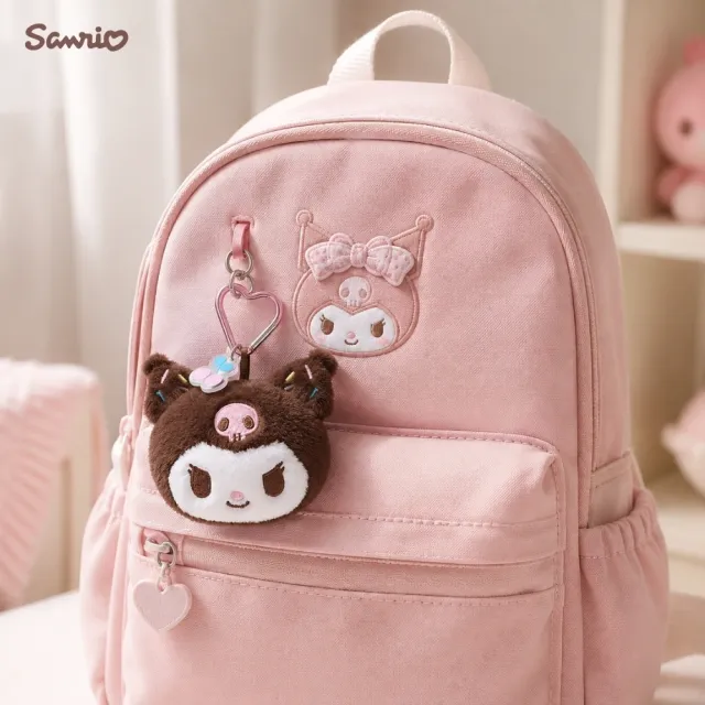 【SANRIO 三麗鷗】正版授權夏日冰淇淋系列美樂蒂大耳狗酷洛米帕恰狗布丁狗玩偶包包吊飾鑰匙